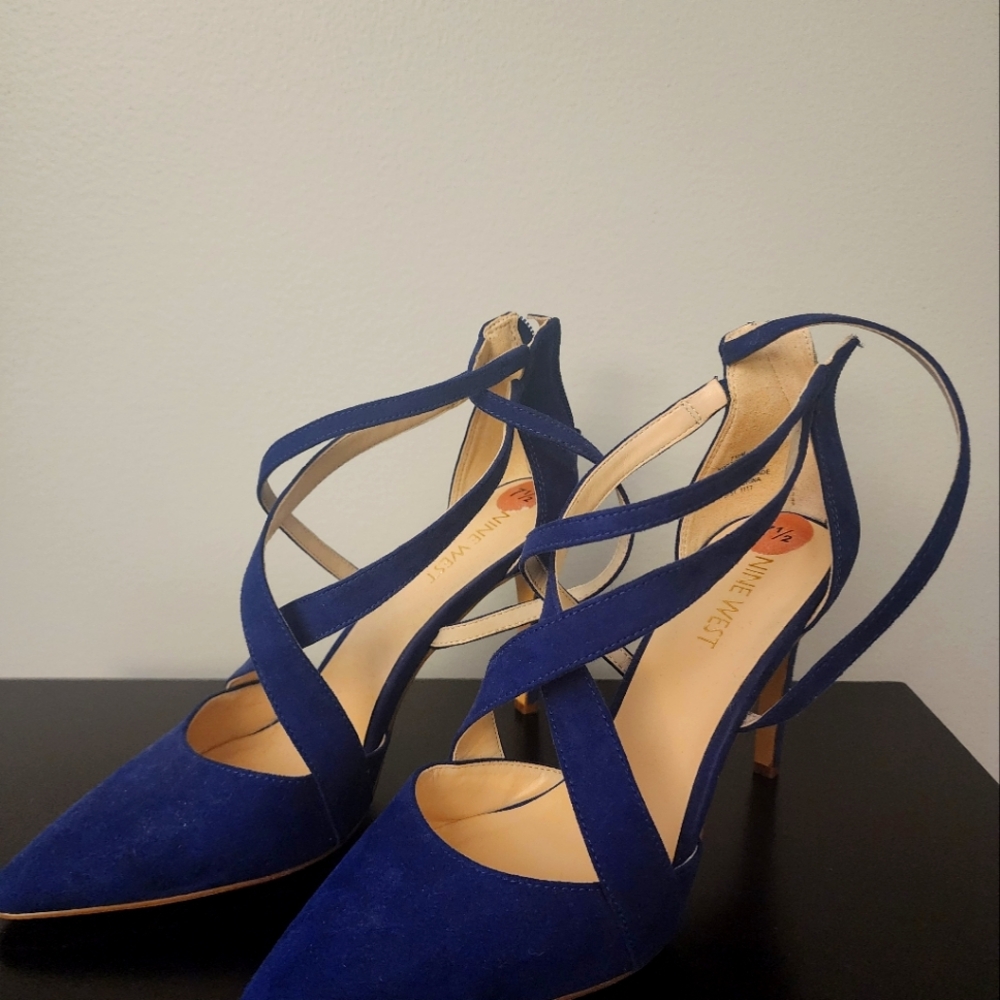 Nine west strappy heels
